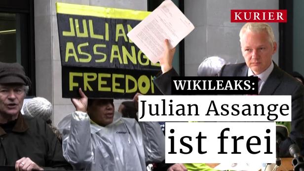 Deal mit US-Justiz: Julian Assange ist frei