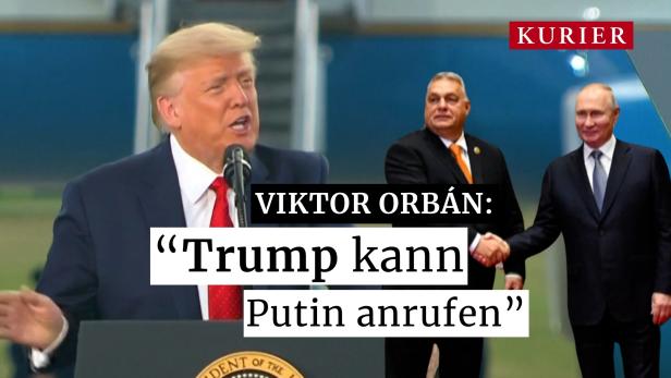 Orbán: Nur Trump kann Ukraine-Krieg beenden