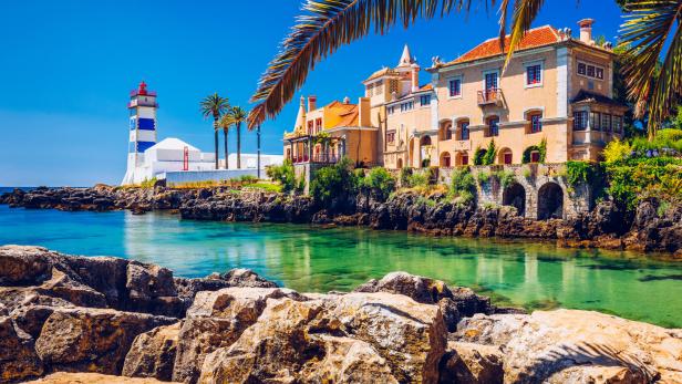 Der Fotospot schlechthin in Cascais: Leuchtturm Santa Marta.