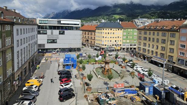 „Gstätten“ im Innsbrucker Zentrum soll bis Herbst 2025 „Piazza“ werden