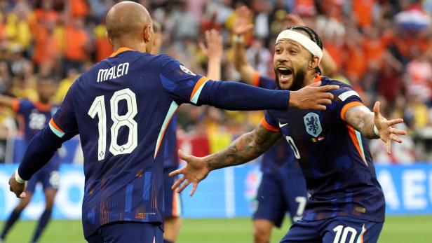 Sieg gegen Rumänien: Niederlande zieht ins EM-Viertelfinale ein