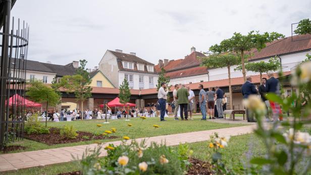 Tore auf für den neuen Innenstadtgarten in St. Pölten