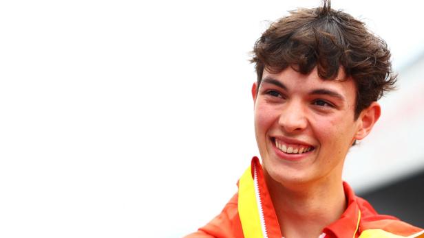 Neues Gesicht in der Formel 1: Der  Brite Oliver Bearman (19)