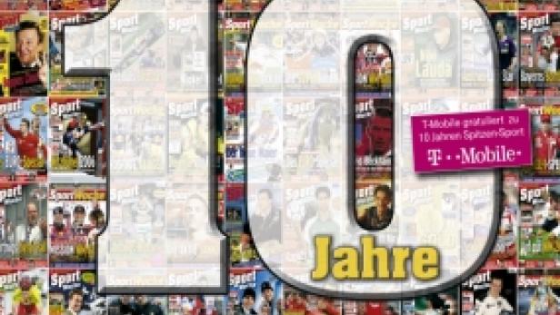 Titelseite der „SportWoche“ zum 10-jährigen Jubiläum.