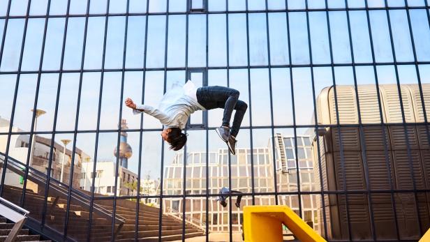 Parkour-Athletin Forster: Die Frau, die durch die Luft tanzt