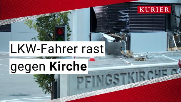 Lkw raste gegen Kirche: Fahrer spricht von "Hass"