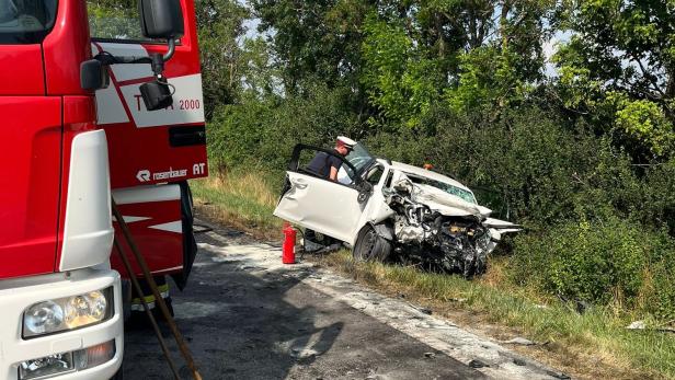 2 Tote bei Kollision zwischen Auto und Lkw in Niederösterreich