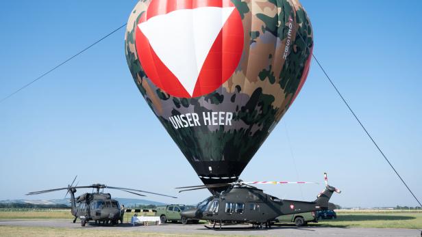 Warum das Bundesheer nun auf einen Heißluftballon setzt