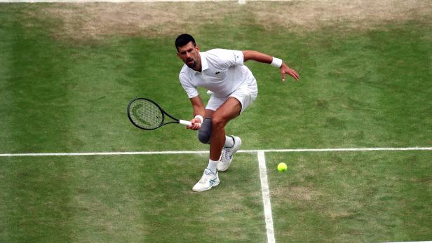 Novak Djokovic in Wimbledon