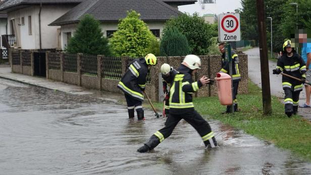 Nach heftigen Unwetter in NÖ: Feuerwehr rückte zu 360 Einsätzen aus