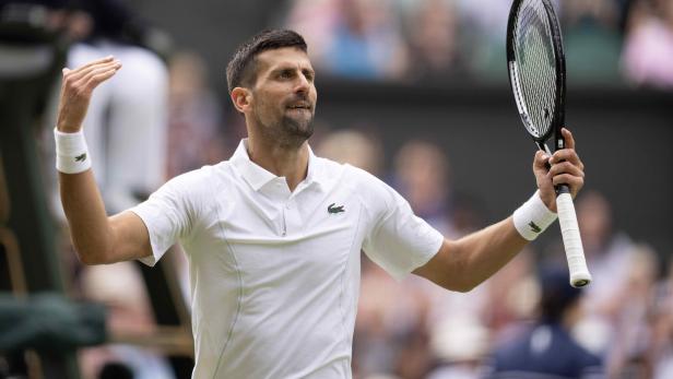 Nach seiner Knie-OP wieder voll da: Novak Djokovic kann Wimbledon gewinnen