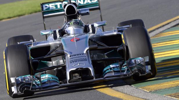 FORMEL 1-GP VON AUSTRALIEN: 2.TRAINING/ROSBERG (GE