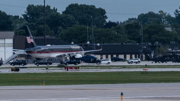 "Rede wird ganz anders sein": Trump zum Parteitag in Milwaukee eingetroffen