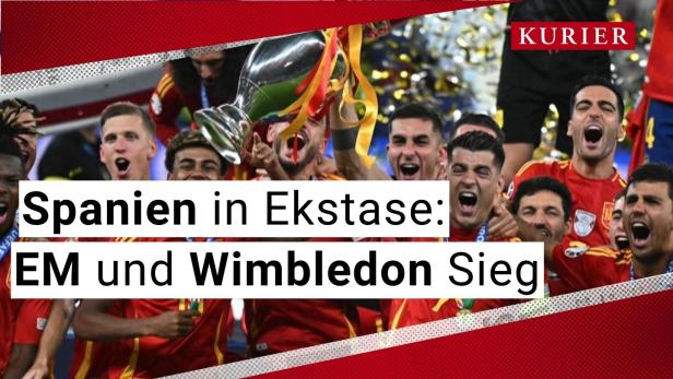 Spanien in Ekstase: EM und Wimbledon Sieg