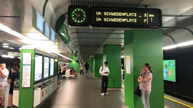 Schon wieder die U4: Ab Montag wieder Bauarbeiten auf der U-Bahn-Linie