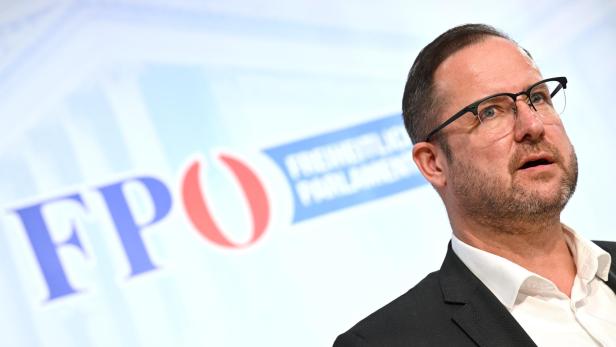 FPÖ-Generalsekretär Hafenecker 