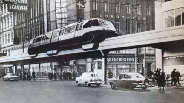 Als Wien die U-Bahn durch eine Monorail ersetzen wollte