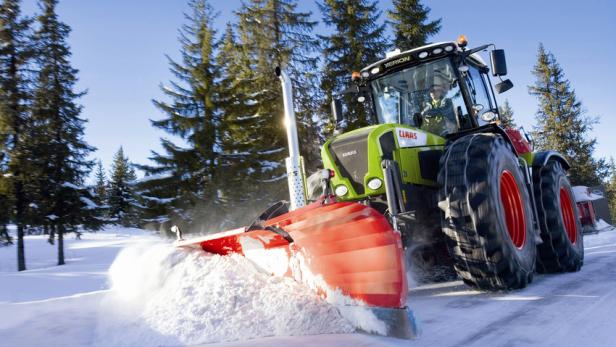 Winterdienst für den Maschinenring: attraktives Zusatzeinkommen und optimale Maschinenauslastung