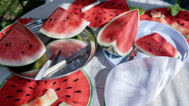 Die Melonenhalle im Museumsquartier.