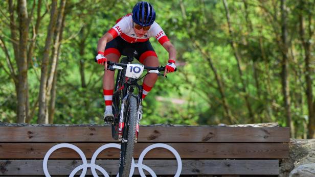 Laura Stigger fuhr ein äußerst couragiertes Olympia-Rennen