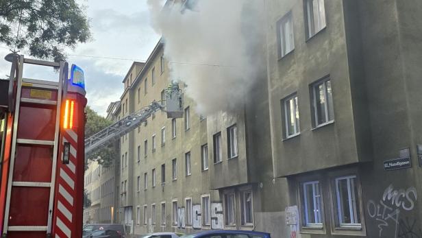 Zwei Leichtverletzte durch Feuer in Wien-Meidling