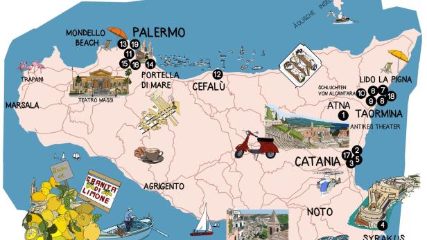 Die besten Reisetipps für Sizilien