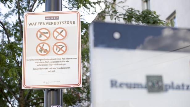 ++ THEMENBILD ++ LOKALAUGENSCHEIN ZUR WAFFENVERBOTSZONE IN WIEN-FAVORITEN