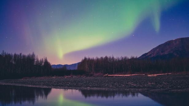 Polarlichter sehen