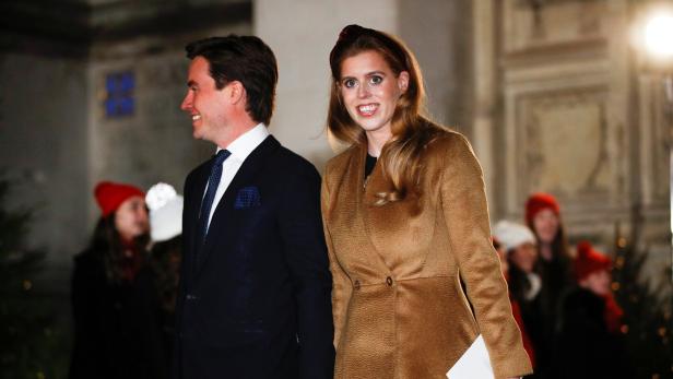 Prinzessin Beatrice mit ihrem Ehemann Edoardo Mapelli Mozzi.