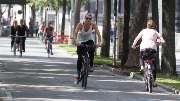 Radfahren wird in Wien immer populärer