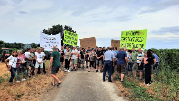 Demo: Burgenländische Bauern von "kapitalistischer Kirche" enttäuscht