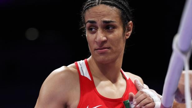 Imane Kelif bei den Olympischen Spielen