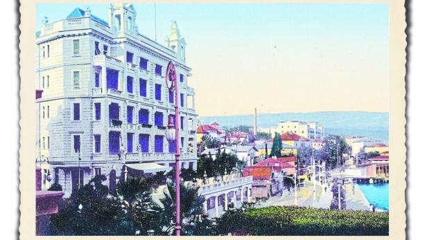 Abbazia (Opatija) war bereits um die Jahrhundertwende ein prominenter Kurort.