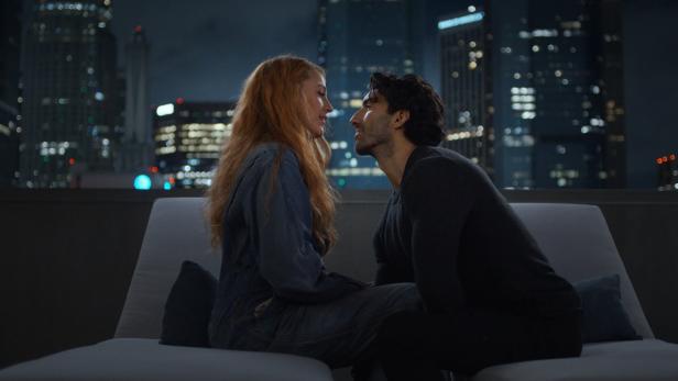 Gleich werden sie sich küssen: Blake Lively und Justin Baldoni in der Romanze &quot;It Ends With Us&quot;