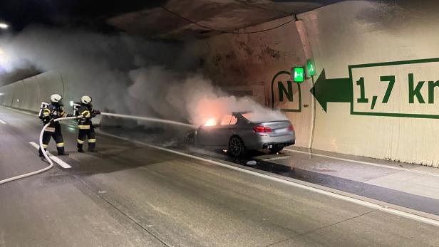 Brand im Katschbergtunnel