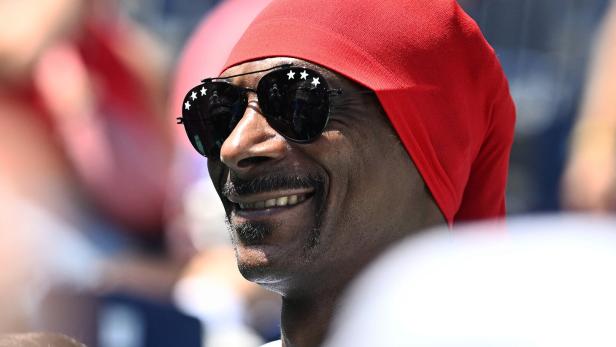 Rapper Snoop Dogg in Paris