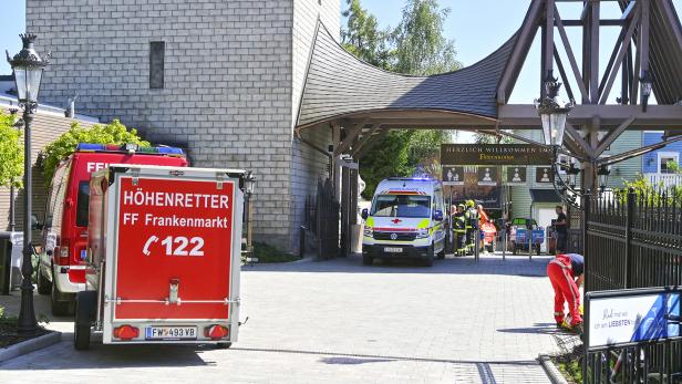 Unfall in Freizeitpark in Salzburg.