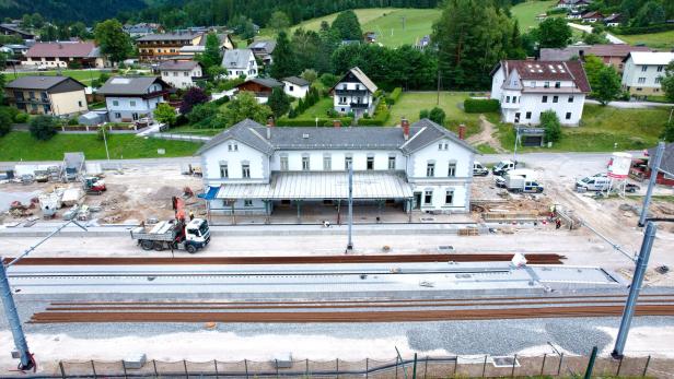 Der Mariazeller Bahnhof soll bald in neuem Glanz erstrahlen