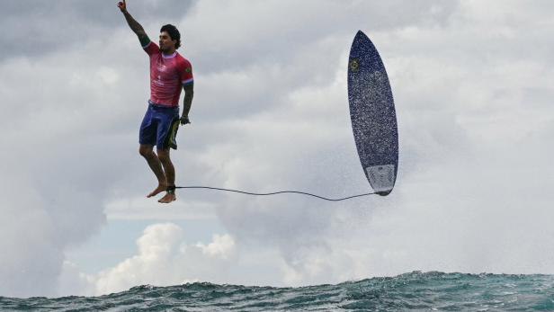 Gabriel Medina vor Tahiti