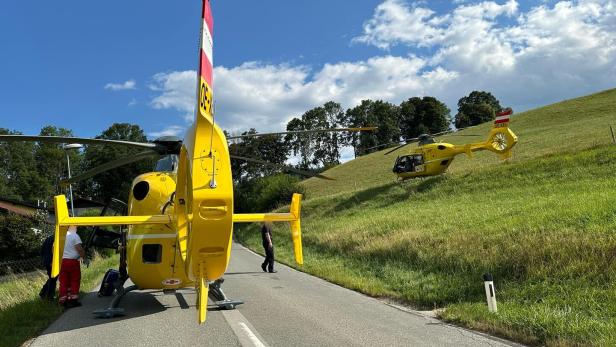 Unfall in der Buckligen Welt mit drei teils Schwerverletzten