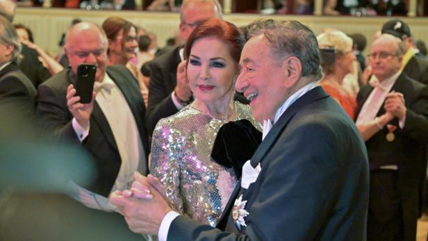 Opening ceremony of the traditional Opera Ball in Vienna