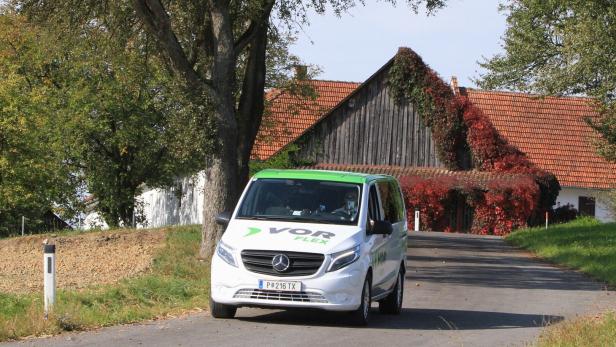 Öffis im Weinviertel: Mit Sammeltaxis sollen alle von A nach B kommen