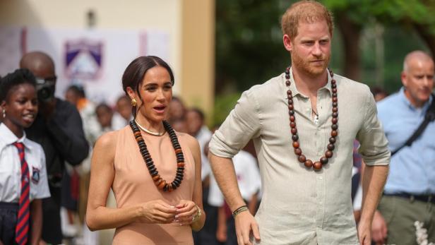 Prince Harry and Meghan visit Nigeria