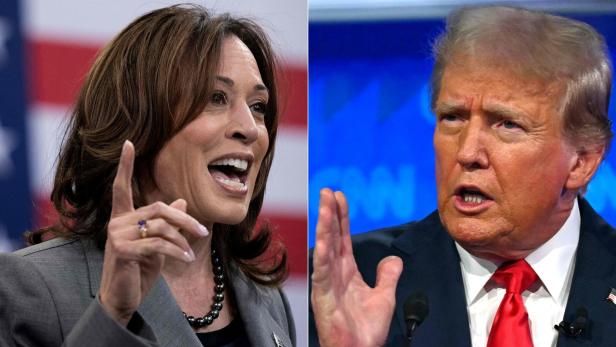 Kamala Harris gegen Donald Trump, die Demokratin gegen den Republikaner