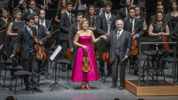 Anne-Sophie Mutter und Daniel Barenboim