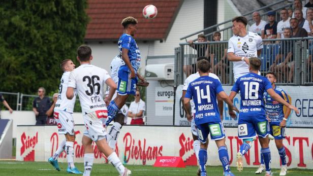 Austria schwächelte hinten, Hartberg dafür vorne