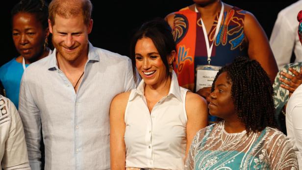 Duke and Duchess of Sussex visit Colombia