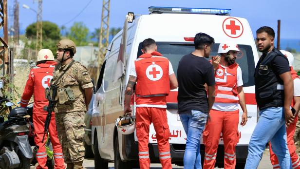 Rettungseinsatz im Libanon