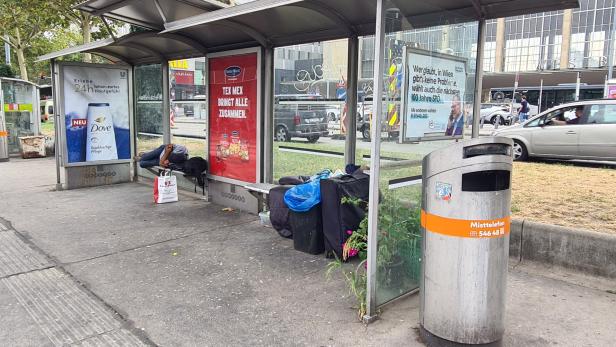 Endstation Westbahnhof: Immer mehr Obdachlose suchen hier Zuflucht