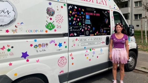 Mit Coldplay auf Tour: Der Superfan im Campervan